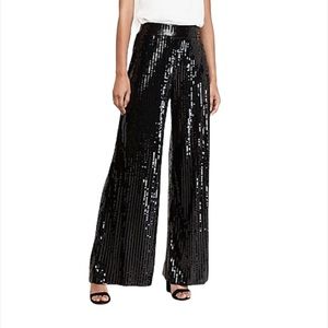 Express X Karla Sequin Wide Leg Pant - NWT
